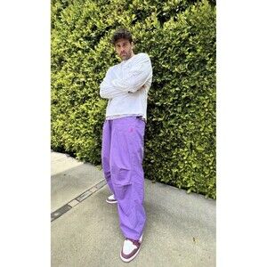 Teddy Fresh Baggy Poplin Pants Purple Size M/L *Sold Out*